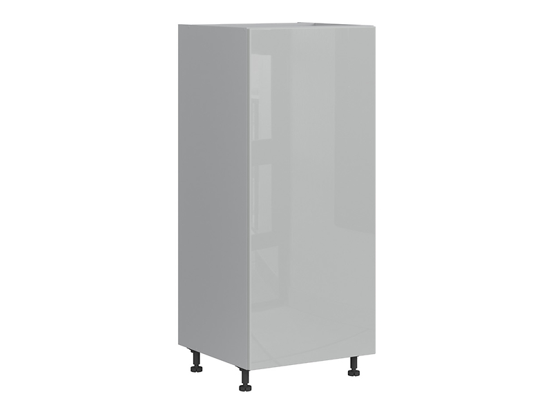 Szafka kuchenna pod zabudowę lodówki Top Line 60 cm lewa szary połysk 36877