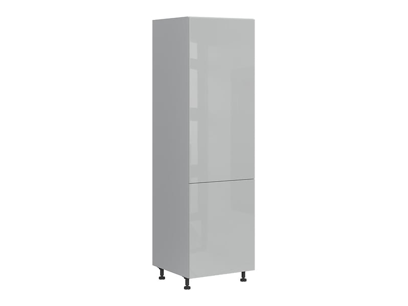 Szafka kuchenna pod zabudowę lodówki Top Line 60 cm lewa szary połysk 36873