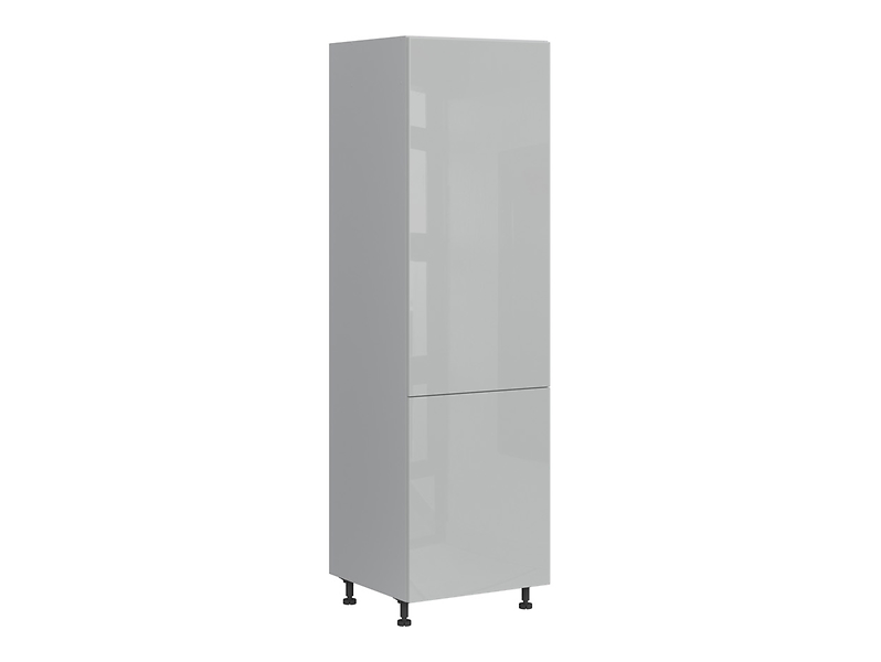 Szafka kuchenna pod zabudowę lodówki Top Line 60 cm prawa szary połysk 36875