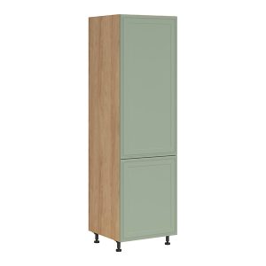 Szafka kuchenna pod zabudowę lodówki Verdi 60 cm prawa dąb hikora/szałwia mat 926371 Szafka kuchenna pod zabudowę lodówki Verdi 60 cm prawa dąb hikora/szałwia mat 926371