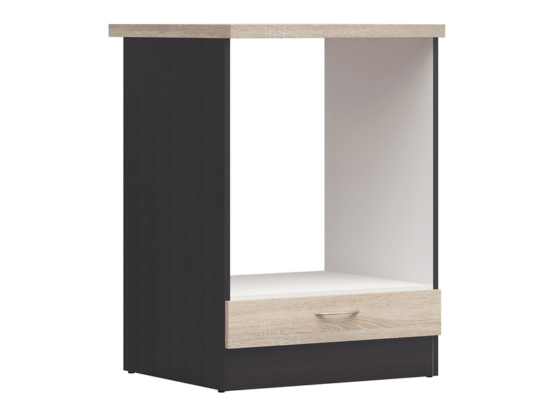 Szafka kuchenna pod zabudowę piekarnika Junona Line 60 cm dąb sonoma z blatem 158346