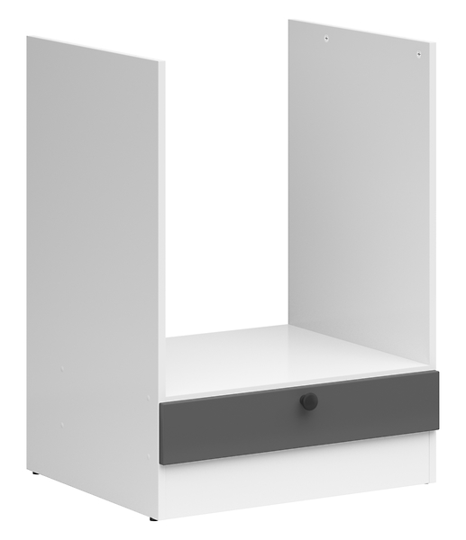 Szafka kuchenna pod zabudowę piekarnika Junona Line 60 cm grafit 75361