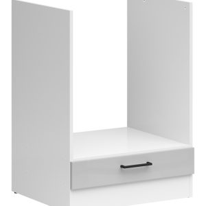 Szafka kuchenna pod zabudowę piekarnika Junona Line 60 cm jasny szary połysk 75309 Szafka kuchenna pod zabudowę piekarnika Junona Line 60 cm jasny szary połysk 75309