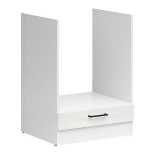 Szafka kuchenna pod zabudowę piekarnika Junona Line 60 cm kredowy połysk 57846 Szafka kuchenna pod zabudowę piekarnika Junona Line 60 cm kredowy połysk 57846