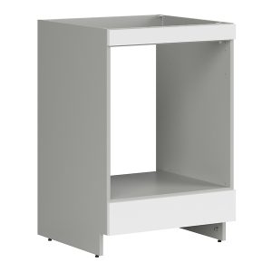 Szafka kuchenna pod zabudowę piekarnika Milino 60 cm cichy domyk biały alpejski 1015057 Szafka kuchenna pod zabudowę piekarnika Milino 60 cm cichy domyk biały alpejski 1015057