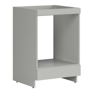 Szafka kuchenna pod zabudowę piekarnika Milino 60 cm szary chinchila 1001665 Szafka kuchenna pod zabudowę piekarnika Milino 60 cm szary chinchila 1001665