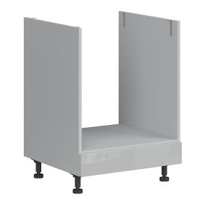Szafka kuchenna pod zabudowę piekarnika Top Line 60 cm szary połysk 36767 Szafka kuchenna pod zabudowę piekarnika Top Line 60 cm szary połysk 36767