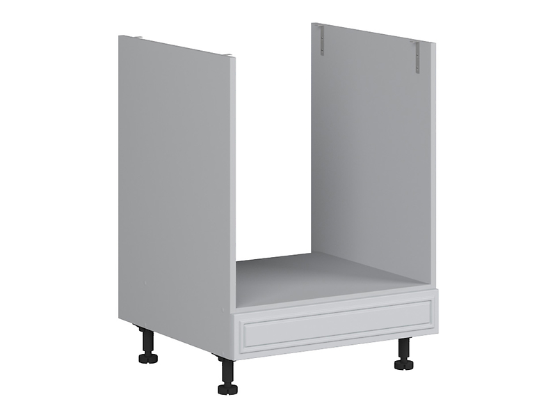 Szafka kuchenna pod zabudowę piekarnika Verdi 60 cm jasny szary mat 46942