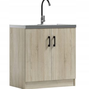 Szafka kuchenna pod zlew KD 80 dąb sonoma 536817 Szafka kuchenna pod zlew KD 80 dąb sonoma 536817