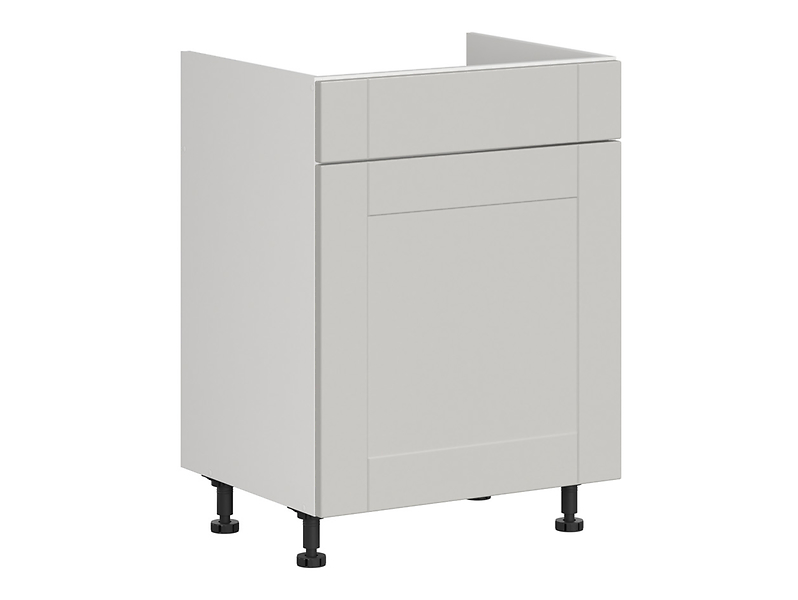 Szafka kuchenna pod zlewozmywak Edan 60 cm z szufladą kaszmir 833799