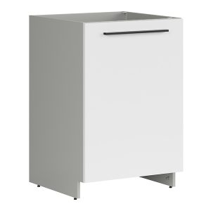 Szafka kuchenna pod zlewozmywak Milino 60 cm L/P biały alpejski 1015056 Szafka kuchenna pod zlewozmywak Milino 60 cm L/P biały alpejski 1015056