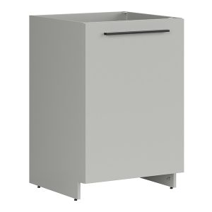 Szafka kuchenna pod zlewozmywak Milino 60 cm L/P szary chinchila 1001663 Szafka kuchenna pod zlewozmywak Milino 60 cm L/P szary chinchila 1001663