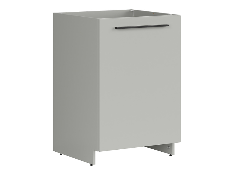 Szafka kuchenna pod zlewozmywak Milino 60 cm L/P szary chinchila 1001663