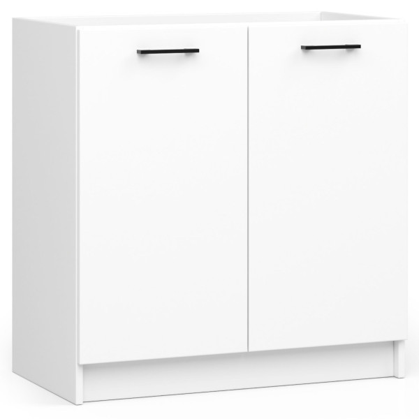 Szafka kuchenna pod zlewozmywak S80 OLIWIA Biała 80x46x82 cm 302998