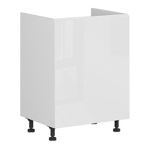 Szafka kuchenna pod zlewozmywak Top Line 60 cm prawa biały połysk 36838 Szafka kuchenna pod zlewozmywak Top Line 60 cm prawa biały połysk 36838