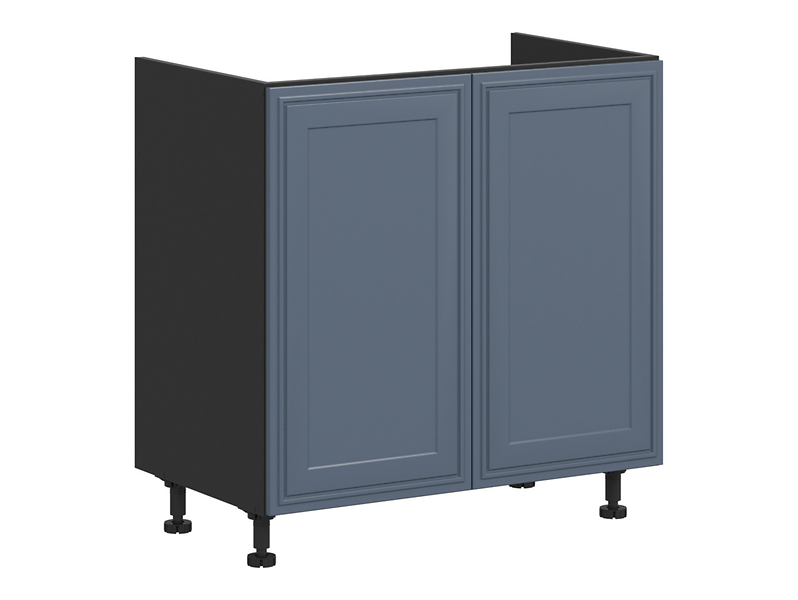 Szafka kuchenna pod zlewozmywak Verdi 80 cm dwudrzwiowa mistyczny mat 51065