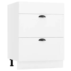 Szafka kuchenna stojąca 60 ADELE D60PC S/2 biała mat 412464