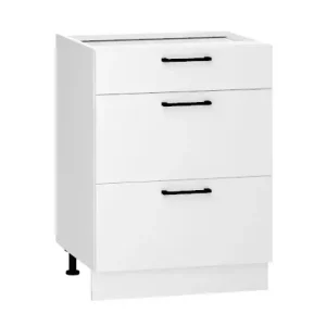 Szafka kuchenna stojąca 60 BONO D60 S/3 biała 412597