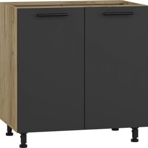 Szafka kuchenna stojąca 80 VENTO D-80/82 antracyt 949898 Szafka kuchenna stojąca 80 VENTO D-80/82 antracyt 949898