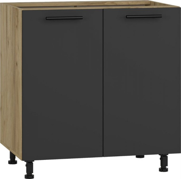 Szafka kuchenna stojąca 80 VENTO D-80/82 antracyt 949898