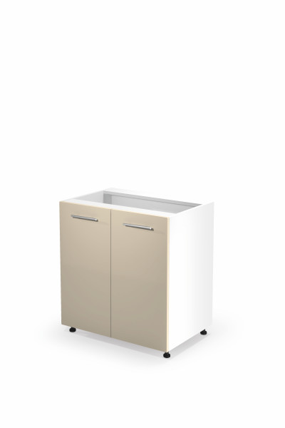 Szafka kuchenna stojąca 80 VENTO D-80/82 beżowy połysk 1000796