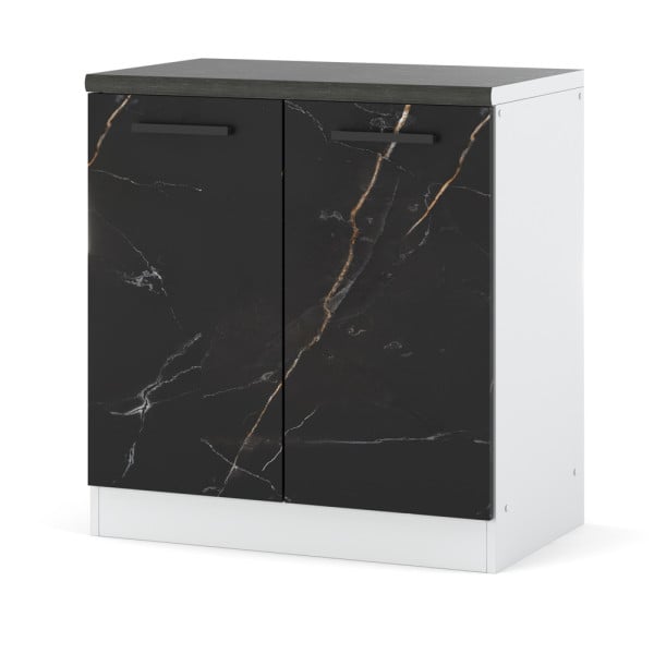 Szafka kuchenna stojąca blat blande 80cm biały san sebastian 576583