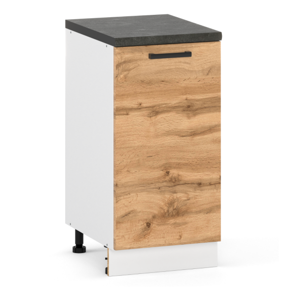 Szafka Kuchenna Stojąca Dolna 40cm 1-Drzwiowa 1D Dąb Wotan 432550