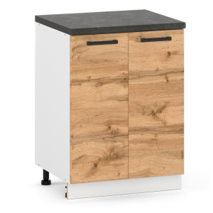 Szafka Kuchenna Stojąca Dolna 60cm 2-Drzwiowa 2D Dąb Wotan 520541 Szafka Kuchenna Stojąca Dolna 60cm 2-Drzwiowa 2D Dąb Wotan 520541