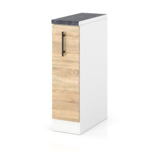 Szafka kuchenna stojąca modułowa 15cm spremium dąb sonoma 378188