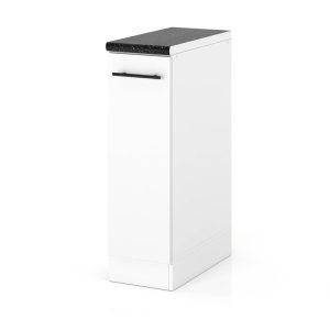 Szafka kuchenna stojąca modułowa 20cm spremium biały mat 377701