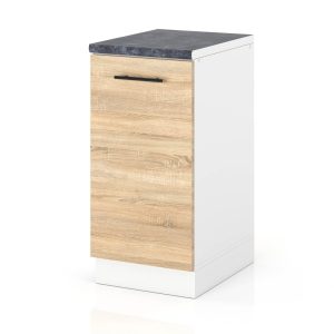 Szafka kuchenna stojąca modułowa 40cm spremium dąb sonoma 377741
