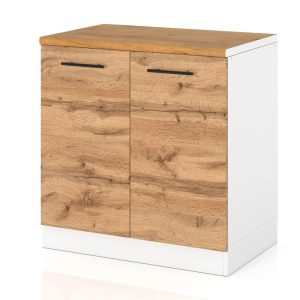 Szafka kuchenna stojąca na nóżkach 80cm spremium dąb wotan 377757