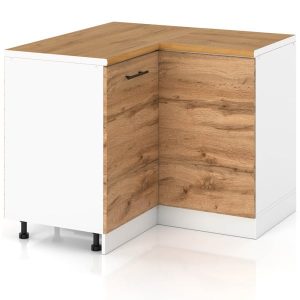 Szafka kuchenna stojąca narożna 90cm spremium dąb wotan 373901 Szafka kuchenna stojąca narożna 90cm spremium dąb wotan 373901