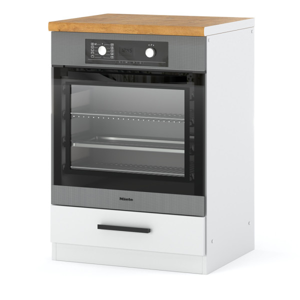 Szafka kuchenna stojąca piekarnik 60cm blande biała mat 374332