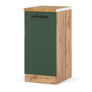 Szafka kuchenna stojąca z blatem blande 40cm wotan zieleń 601966 Szafka kuchenna stojąca z blatem blande 40cm wotan zieleń 601966