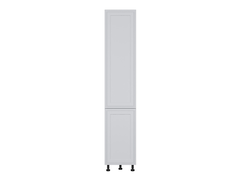 Szafka kuchenna Verdi 40 cm wysoka z koszem cargo jasny szary mat 927956
