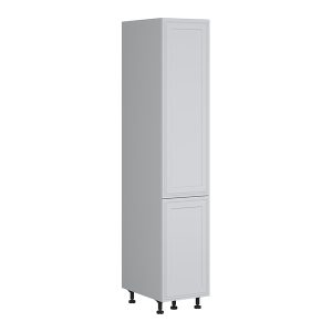 Szafka kuchenna Verdi 40 cm wysoka z koszem cargo jasny szary mat 46920