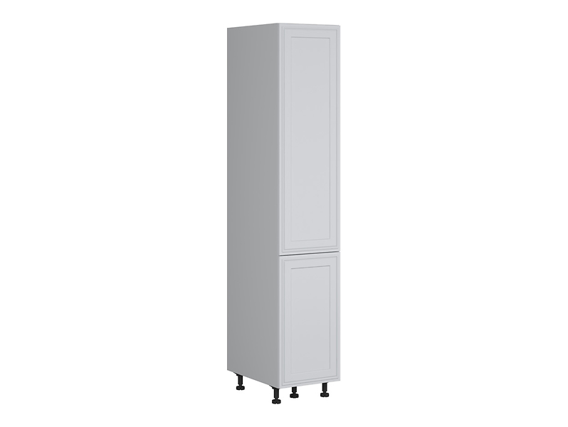 Szafka kuchenna Verdi 40 cm wysoka z koszem cargo jasny szary mat 46920