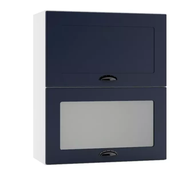 Szafka kuchenna wisząca 60 ADELE W60 GRF/2 SD granatowa mat 392369