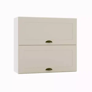 Szafka kuchenna wisząca 80 ADELE W80 GRF/2 beżowy mat 392481