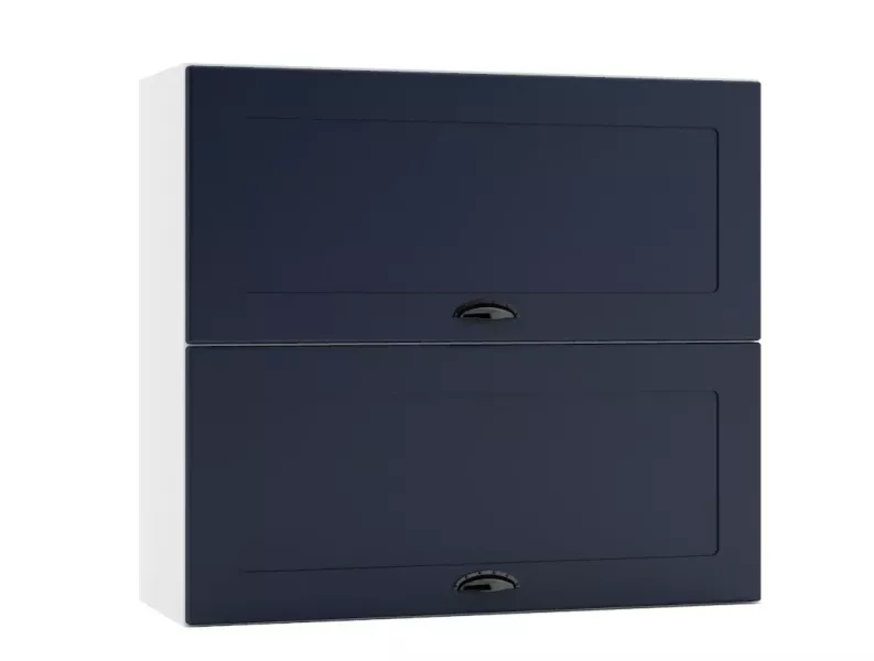 Szafka kuchenna wisząca 80 ADELE W80 GRF/2 granatowa mat 392442