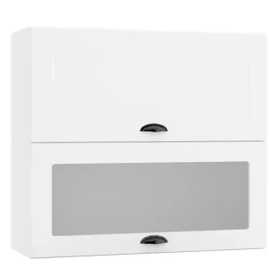 Szafka kuchenna wisząca 80 ADELE W80 GRF/2 SD biała mat 392522