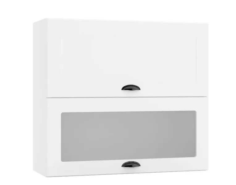 Szafka kuchenna wisząca 80 ADELE W80 GRF/2 SD biała mat 392522