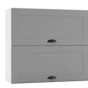 Szafka kuchenna wisząca 80 ADELE W80 GRF/2 szary mat 392411
