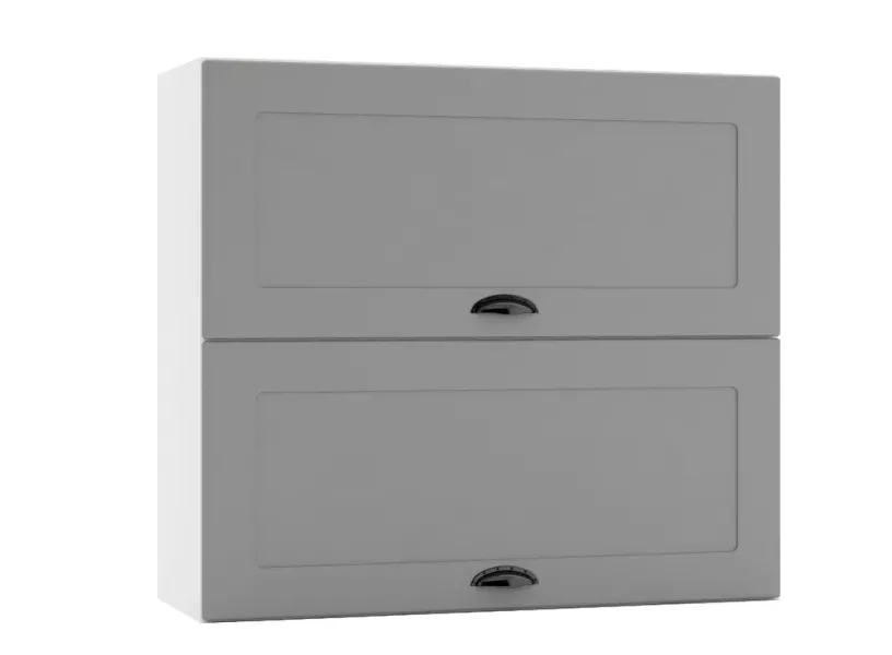 Szafka kuchenna wisząca 80 ADELE W80 GRF/2 szary mat 392411