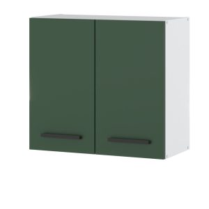 Szafka kuchenna wisząca 80cm blande biała butelkowa zieleń 376733 Szafka kuchenna wisząca 80cm blande biała butelkowa zieleń 376733