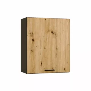 Szafka kuchenna wisząca ANIKA W60 P/L grafitowa/dąb artisan 392428 Szafka kuchenna wisząca ANIKA W60 P/L grafitowa/dąb artisan 392428