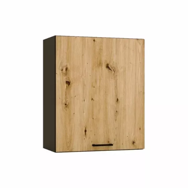 Szafka kuchenna wisząca ANIKA W60 P/L grafitowa/dąb artisan 392428