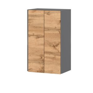 Szafka kuchenna wisząca bella modułowa 60cm szara dąb wotan 377117 Szafka kuchenna wisząca bella modułowa 60cm szara dąb wotan 377117