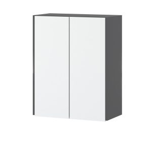 Szafka kuchenna wisząca bella modułowa 80cm szara biały mat 591226 Szafka kuchenna wisząca bella modułowa 80cm szara biały mat 591226